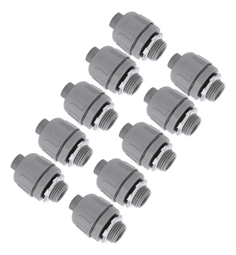 A Conexão De Conduíte Elétrico: 10 Unidades, Conector