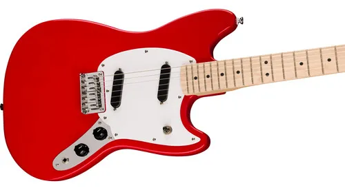 Guitarra Fender Squier Mustang Sonic Torino Red - Sonic Som