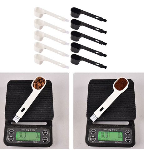 Cepillo De Limpieza Para Cucharas De Café, Cuchara Para Lech