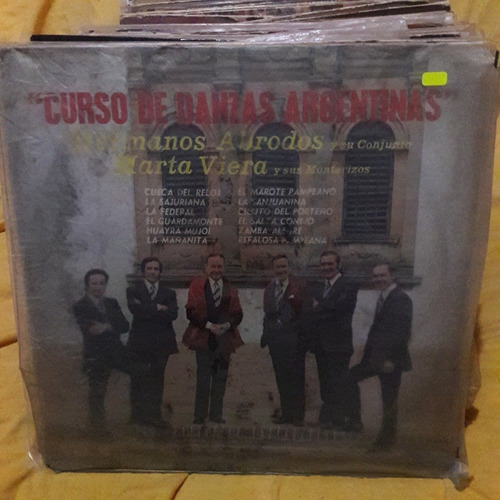 Vinilo Hermanos Abrodos Curso De Danzas Argentinas 4 F3