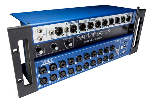 Mesa De Som Digital Soundcraft Ui24r Com Bag Acolchoada