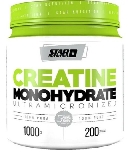 Creatina Star Nutrition 1kg. Zona Sur