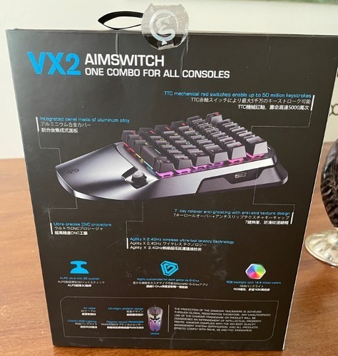 Gamesir Vx2 Aimswitch Keypad Y Mouse Xbox One Ps4 Switch Pc