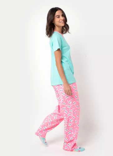 Pantalón tipo pijama - Prêt-à-Porter 1AATJB