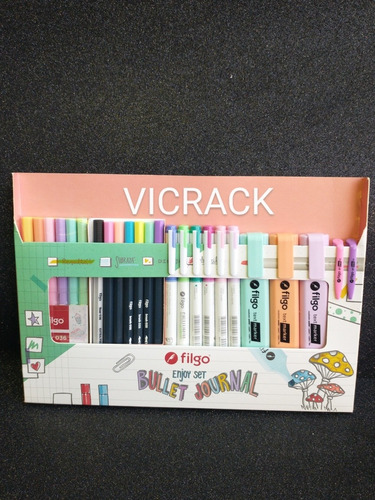 Imagen 3 de 4 de Pack Lettering Libro Artel + Set Enjoy 24 Piezas /vicrack