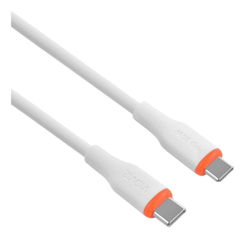 Cable Carga De Usb C A Usb C Pd 60w 1 Metro Marca Vidvie Bl