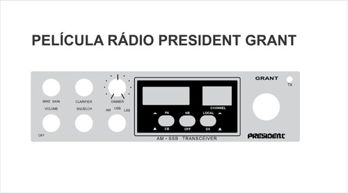 Película Rádio President Grant Três Botões 