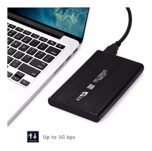 Imagen 3 de 3 de Case Externo 2.5 Disco Duro Laptop Sata Usb 2.0 Enclosure