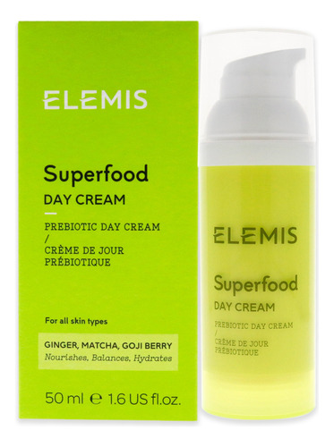 Crema Hidratante De Día Elemis Superfood De 50 Ml Para Unise