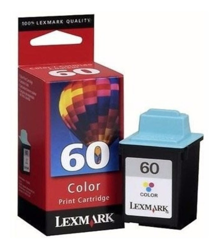 Cartucho Impresora Lexmark 60  17g0060 Tinta Color Original