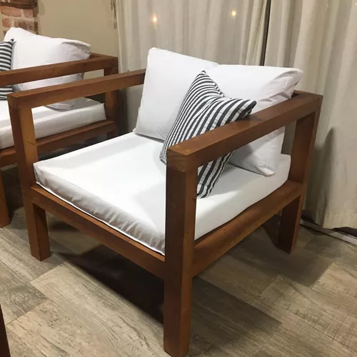 Sillones De Madera Para Interior | MercadoLibre