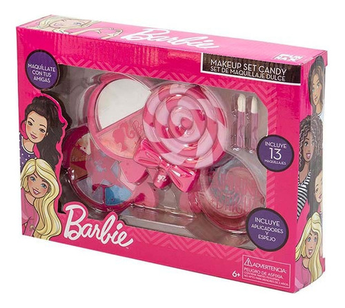 Set De Maquillaje Barbie Juguete