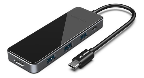 Hub Multipuerto Premium Usb C A Hdmi + Usb 3.0 + Pd Vention