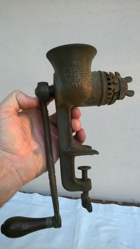 Muy Buen Antigua Picadora Moledora Universal Nro 2 Chopper (Usado)