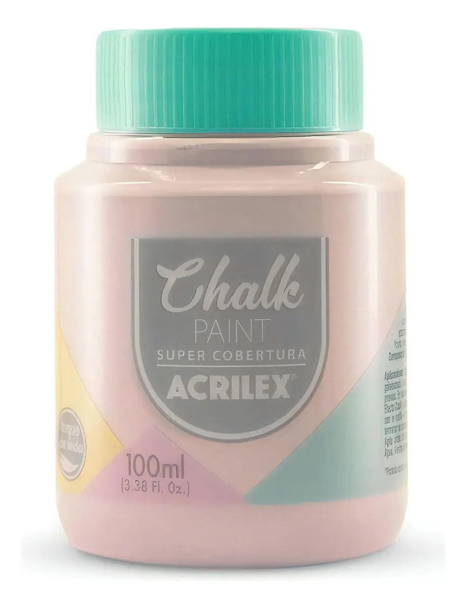 Tinta Artesanato Chalk Paint 100ml - Rosa Elisabete 862