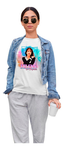 Selena Playera Vintage En Tendencia Dama Y Caballero Tex Mex