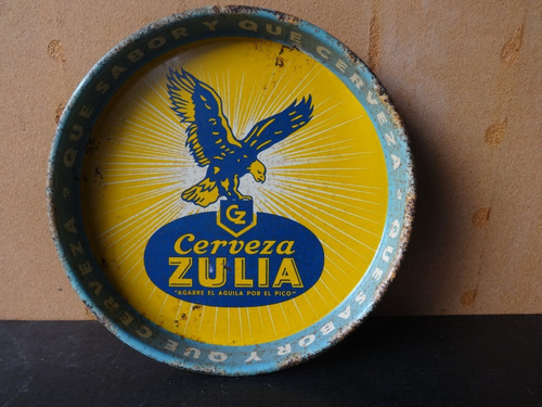 Imagen 9 de 9 de Antigua Bandeja Zulia - Agarre El Aguila Por El Pico