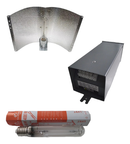Kit Sodio 400w + Balasto + Aguila Cultivo Indoor