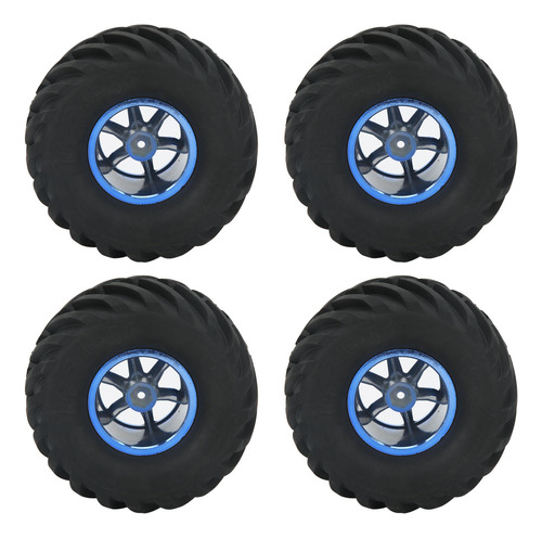 4 Unidades De Neumáticos Monster Truck A Escala 1/10, Neumát