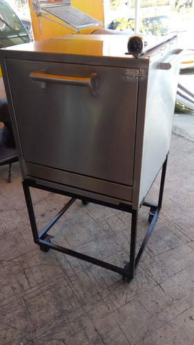 Horno Industrial Portátil 2 Parrillas 70x70x 80cm Mas Base