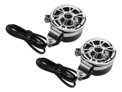 A 2 Unids Motocicleta Universal Hifi Estereofónica