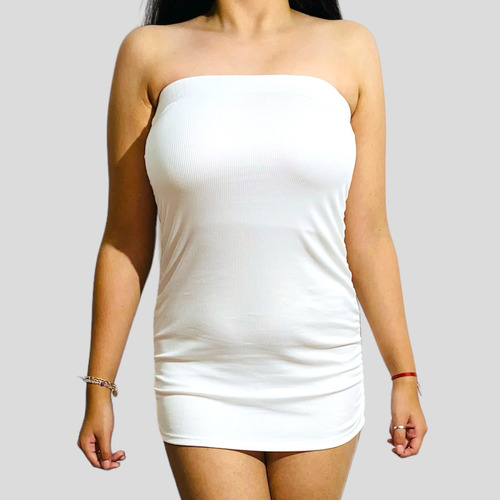 Vestido Mini Mujer Manga Corta Al Cuerpo Calidad Premium 