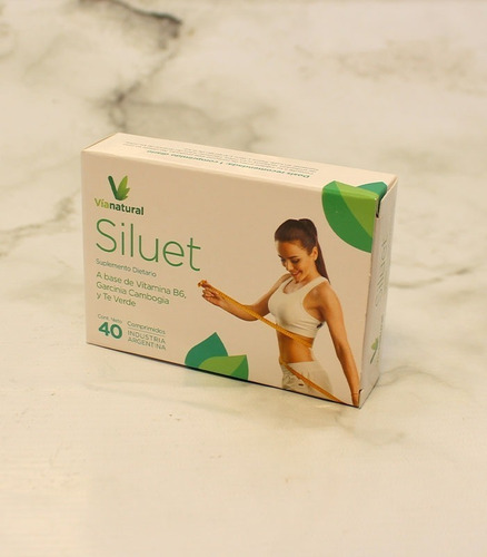 Imagen 2 de 3 de Siluet - Via Natural - 40 Comp