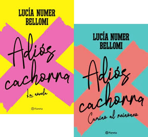 Pack Libros Adios Cachorra 1 Y 2 - Lucia Numer Bellomi