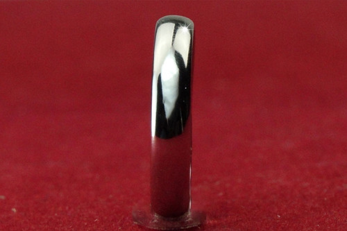 Imagen 3 de 10 de Anillo Mujer Dama Novia Elegante Sencillo Oro Blanco