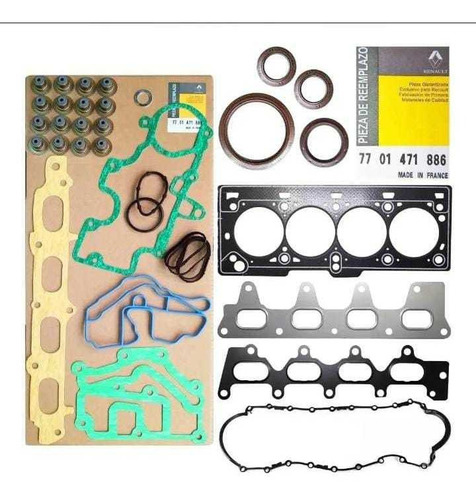 Juego Kit Empacaduras Renault Clio Scenic Kangoo Symbol