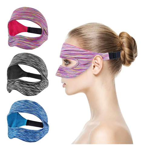Mascara Facial Realidad Virtual Transpirable Banda Elastica