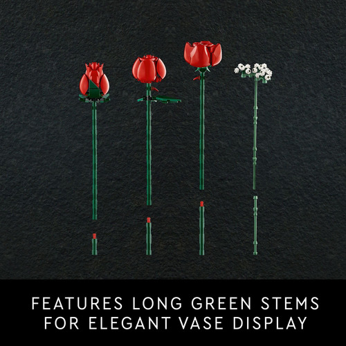 Lego 10328 Bouquet De Rosas Artificiales Decoracion Adulta