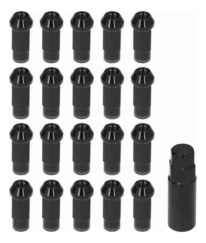 Acessórios De Roda 20 Unidades M12x1.5 Lug Nuts Wrench Socke