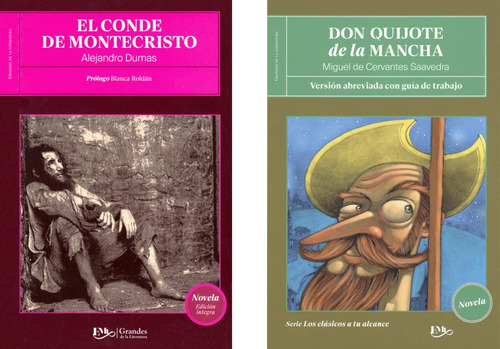 El Conde De Montecristo+ Don Quijote De La Mancha- Cervantes