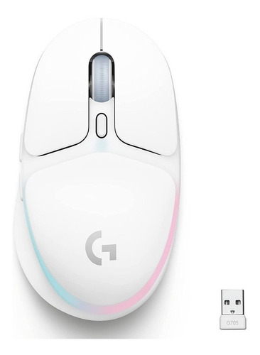 Mouse Gamer Logitech G705 Aurora Collection, Inalámbrico