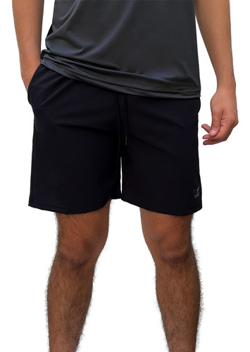 Short Deportivo Hombre Gris - 2 Bolsillos Delanteros