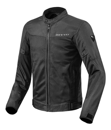 Campera Moto Revit Eclipse Cordura Verano Negro Bamp Group