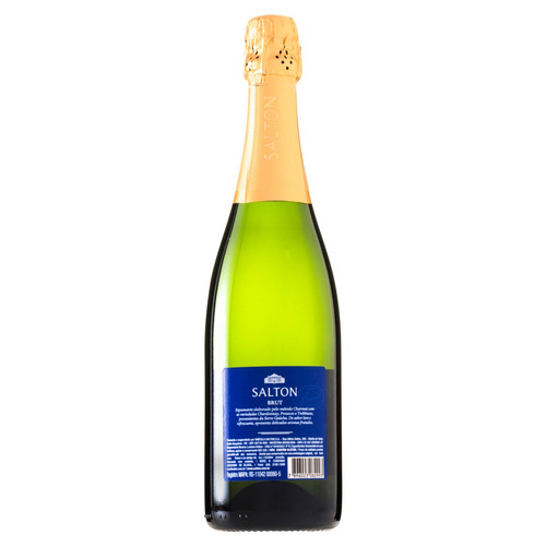 Imagem 2 de 2 de Espumante Brasileiro Branco Brut Salton Trebbiano Prosecco Chardonnay Serra Gaúcha Garrafa 750ml
