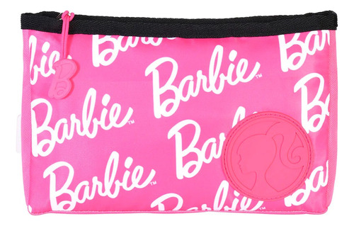Cosmetiquera Barbie Estampado Rosa Keepack Color Rosa Chicle