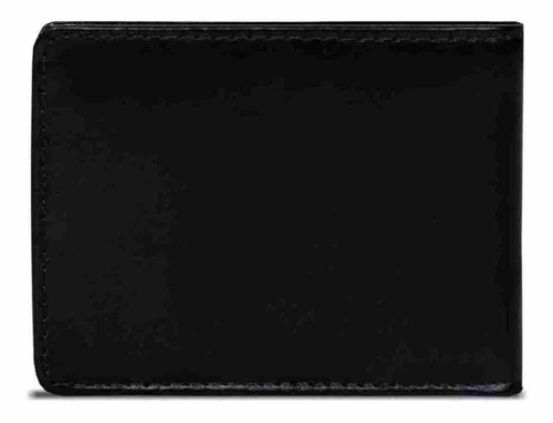Imagem 3 de 4 de Mini Carteira Slim Artlux Couro Notas Doc E Cartão 006 Preta
