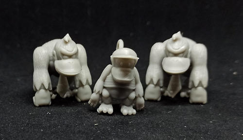 Miniaturas Donkey Kong Diddy Kong Nintendo Impresión Pintado (Usado)