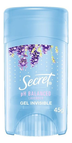 Gel Invisible Antitranspirante pH Balanced Lavender