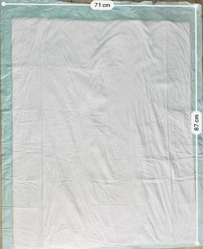 Imagen 5 de 7 de Pañal Americano Predoblado / Cubrecama 60 Pzs 90*70 Cm