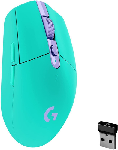 Mouse Gamer Inalámbrico Logitech Lightspeed G305 Turquesa