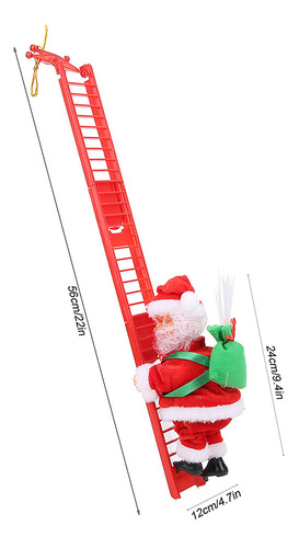 Imagen 10 de 10 de Adornos Para Árbol De Navidad, Escalera Eléctrica Para Subir