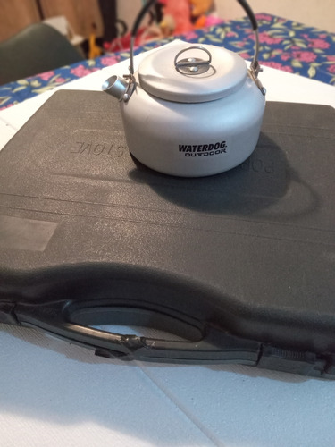 Anafe Portatil De Camping Doite + Pava Waterdog (Usado)
