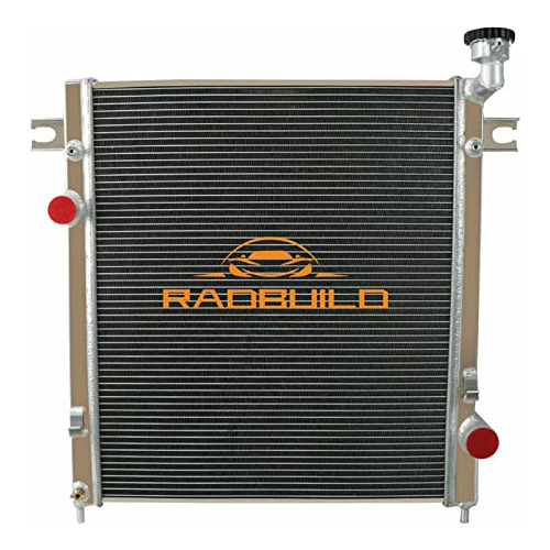 Radbuild Radiador Aluminio 3 Fila Para Jeep Liberty 3.7l V6