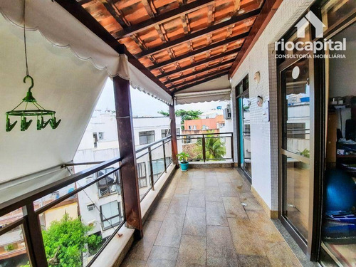 Imagem 21 de 30 de Cobertura Com 5 Quartos À Venda, 400 M² Por R$ 3.450.000 - Barra Da Tijuca - Rio De Janeiro/rj - Co0227