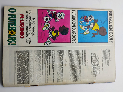 Gibi Hq Menino Maluquinho N° 2 Editora Abril Raro De 1989 (Usado)