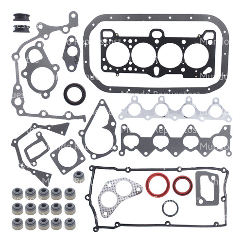 Juego Empaquetadura Motor Para Kia Rio Jb 1400 G4ee 1.4 2007